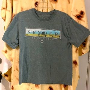 Gray Boys Spyder Tee (Large)